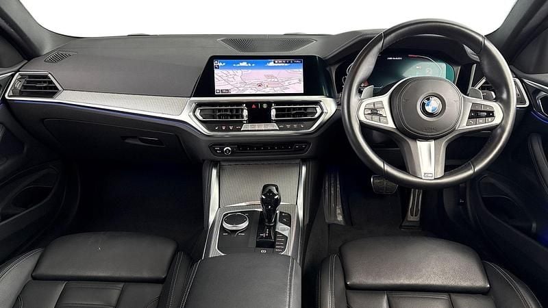 Used BMW M440 M Sport 369 HP (271 kW) 2021 Blue Sedan