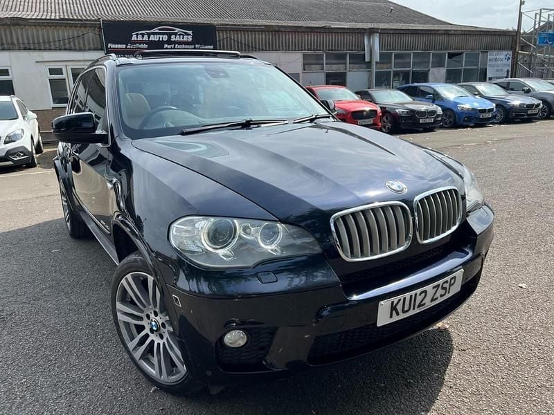 Black Used 2012 BMW X5 M Sport SUV | £8,995 (Fair price) - Image 1/4