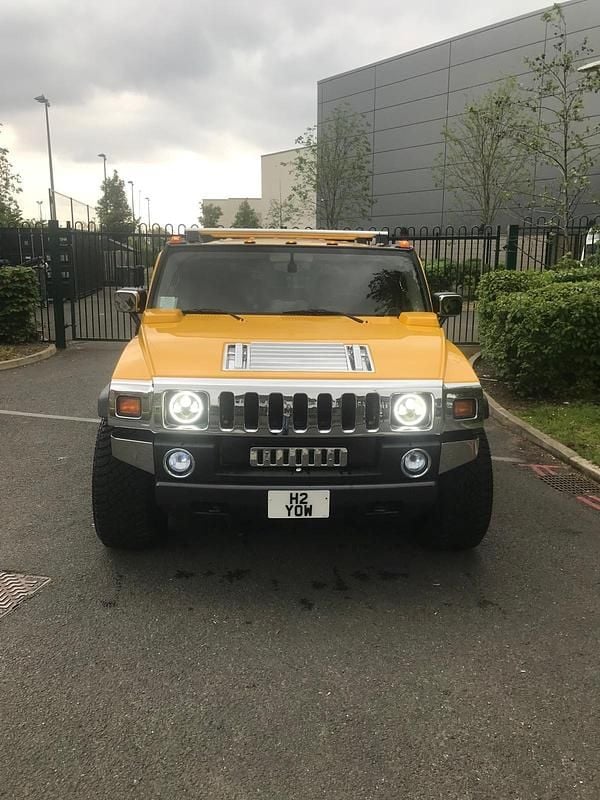 Used Hummer H2 2005 Yellow SUV