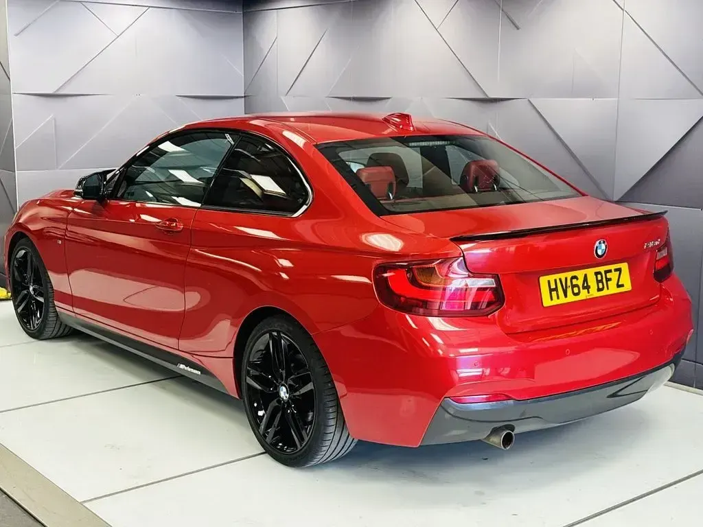 Used BMW 218 M Sport 143 HP (105 kW) 2014 Red Coupe