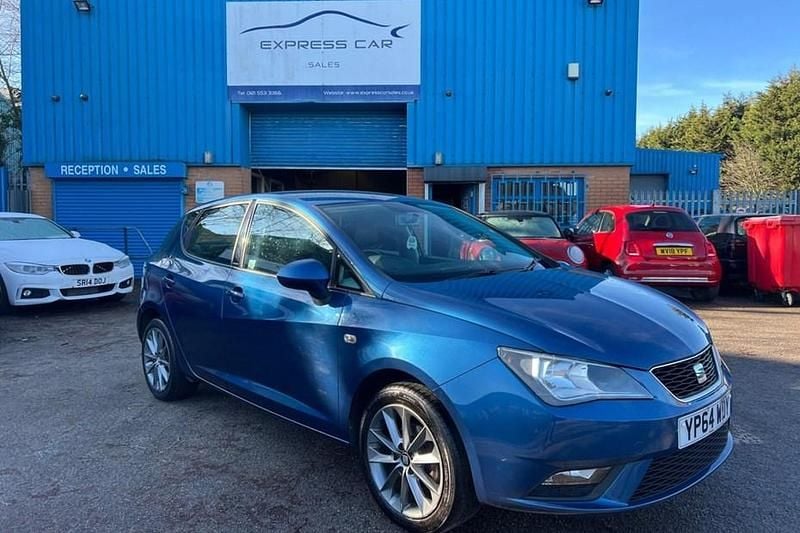 Used Seat Ibiza I-Tech 2014 Blue Hatchback