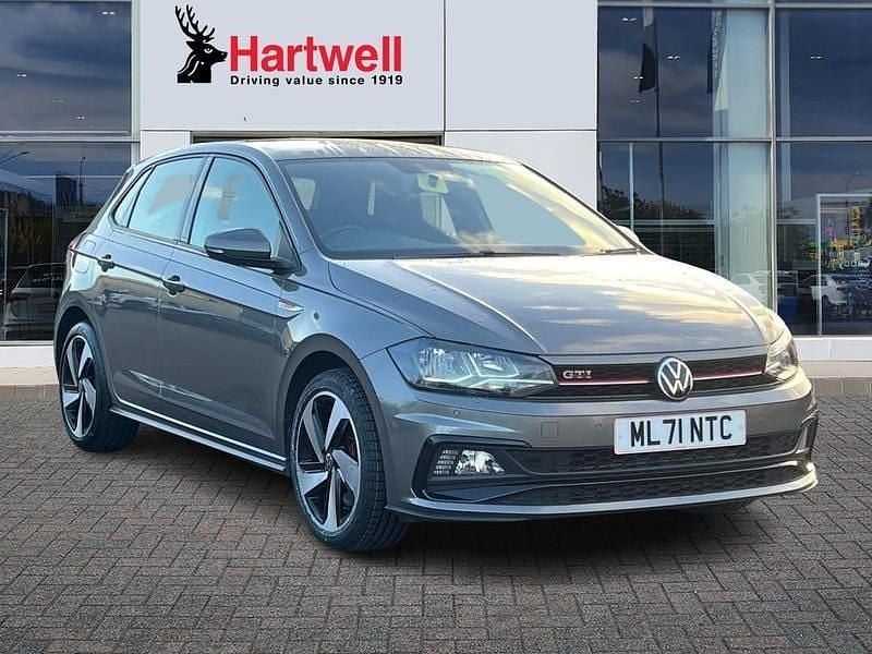 Grey Used 2021 VW Polo GTI Hatchback | £14,999 (Good price) - Image 1/3