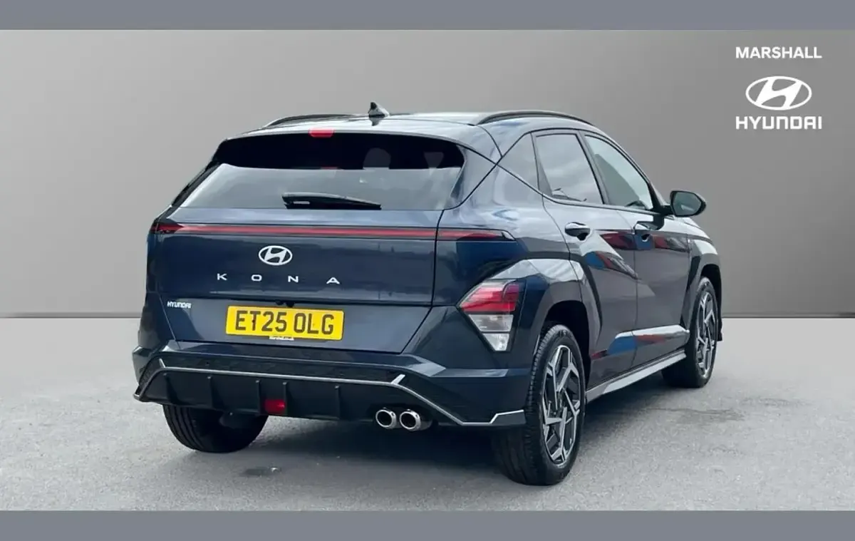Used Hyundai Kona N Line 135 HP (99 kW) 2025 Blue SUV