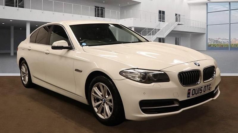 Alpine white Used 2015 BMW 520 Luxury Line Sedan | £8,475 (Super price) - Image 1/4
