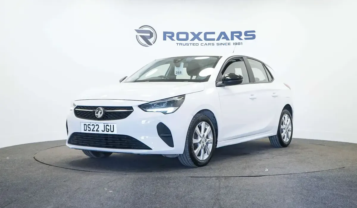Used Vauxhall Corsa Edition 75 HP (55 kW) 2022 White Hatchback