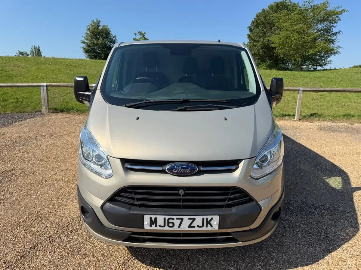 Used Ford Transit Custom Trend 130 HP (95 kW) 2017 Silver Van