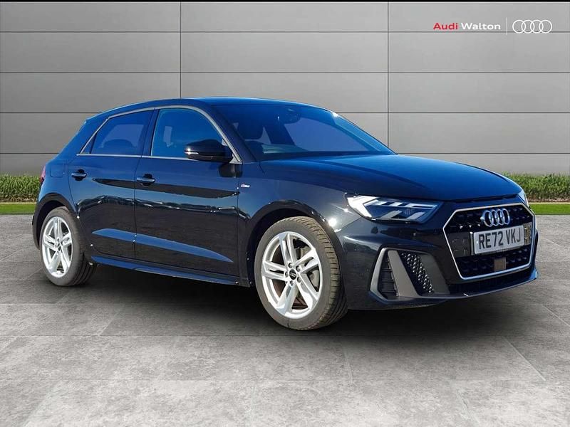 Black Used 2022 Audi A1 S-Line Hatchback | £21,290 (Fair price) - Image 1/4