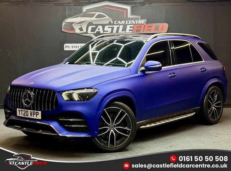 Used Mercedes GLE400 AMG line 2020 Blue SUV