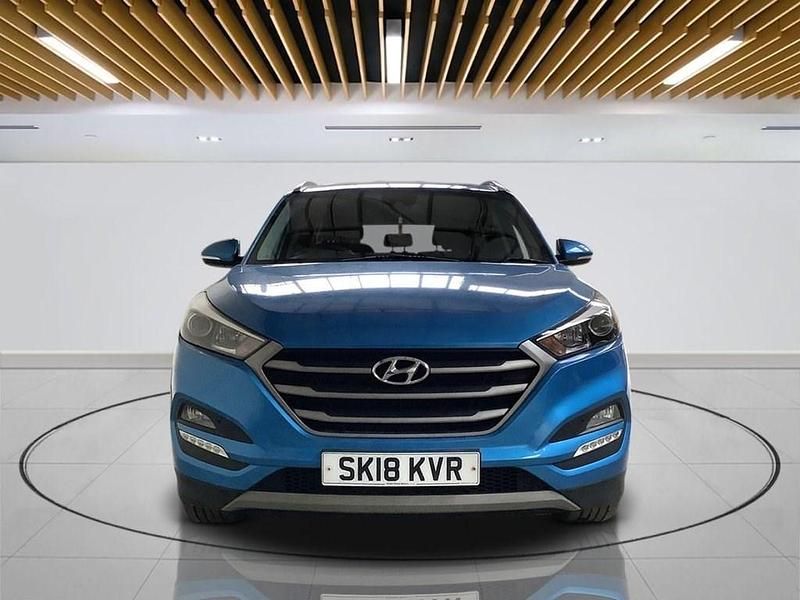 Used Hyundai Tucson SE 177 HP (130 kW) 2018 Blue SUV