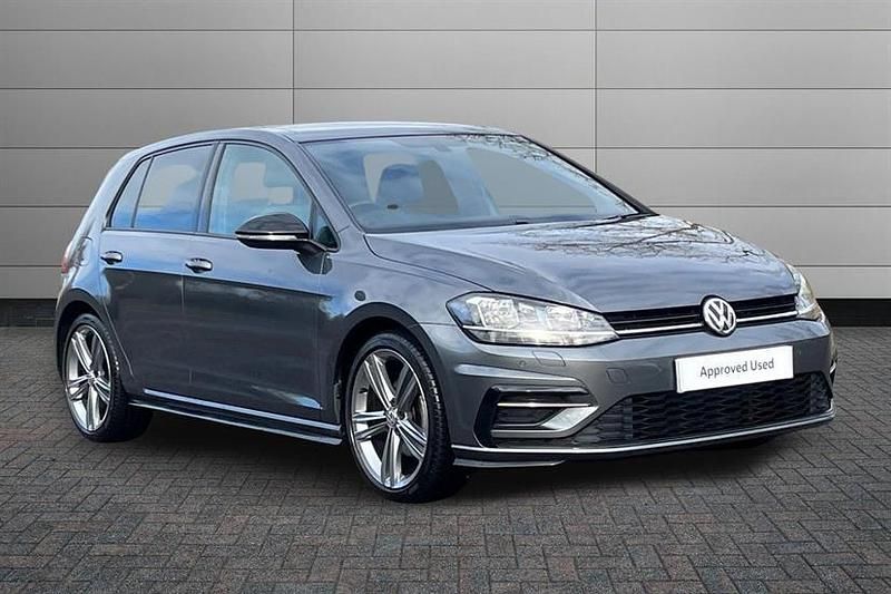 Used VW Golf VII R-line 150 HP (110 kW) 2018 Grey Hatchback