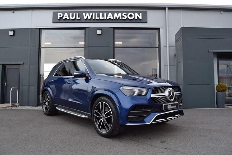 Used Mercedes GLE400 AMG line 2021 Blue SUV