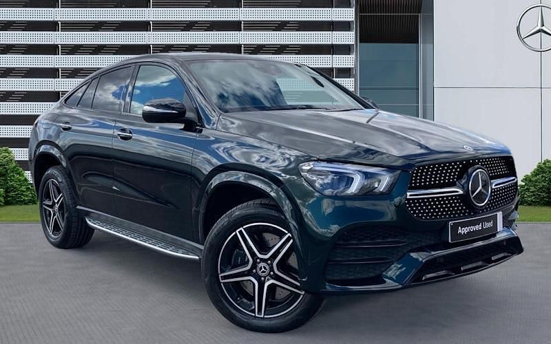 Green Used 2023 Mercedes GLE400 AMG Line Premium Plus Coupe | £62,362 (A bit pricey) - Image 1/4