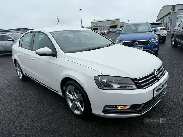 Used VW Passat S 105 HP (77 kW) 2014 White Sedan