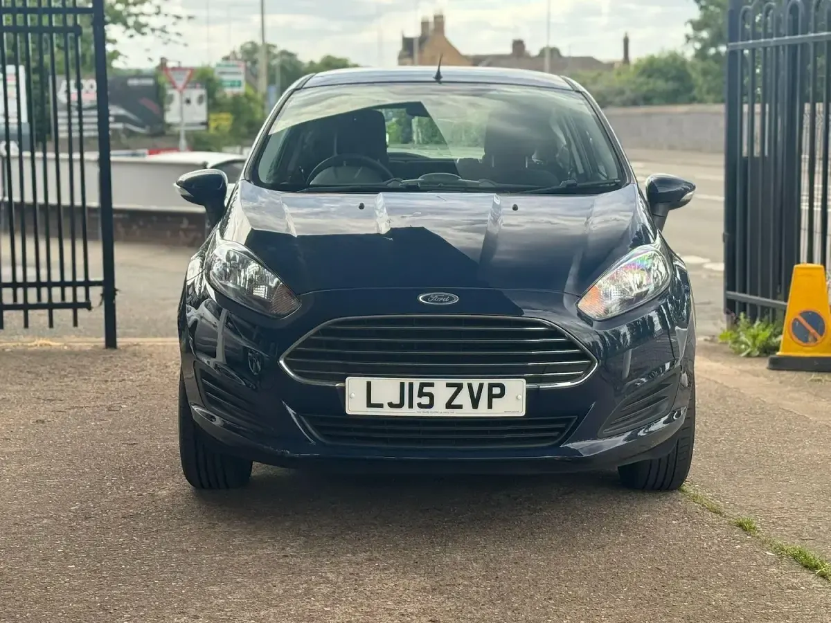 Used Ford Fiesta Style 82 HP (60 kW) 2015 Blue Hatchback