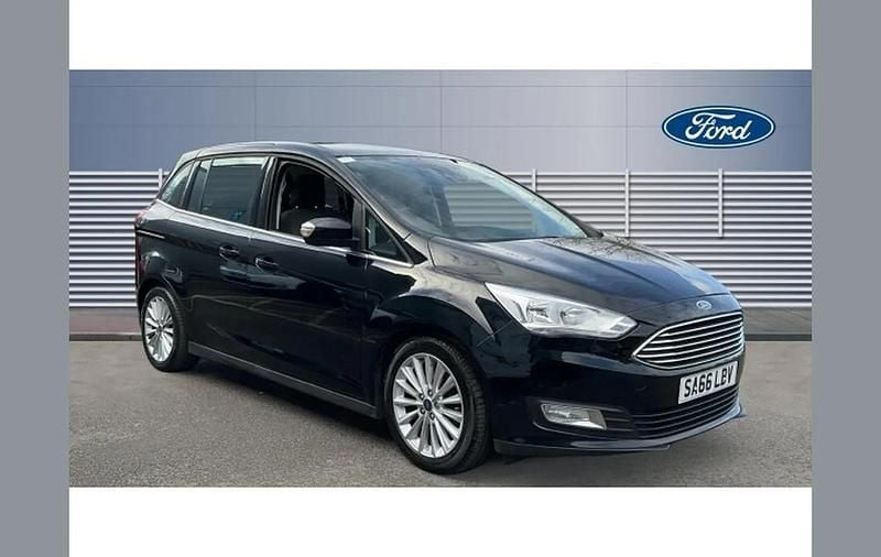 Used Ford Grand C-Max Titanium 120 HP (88 kW) 2016 Black MPV