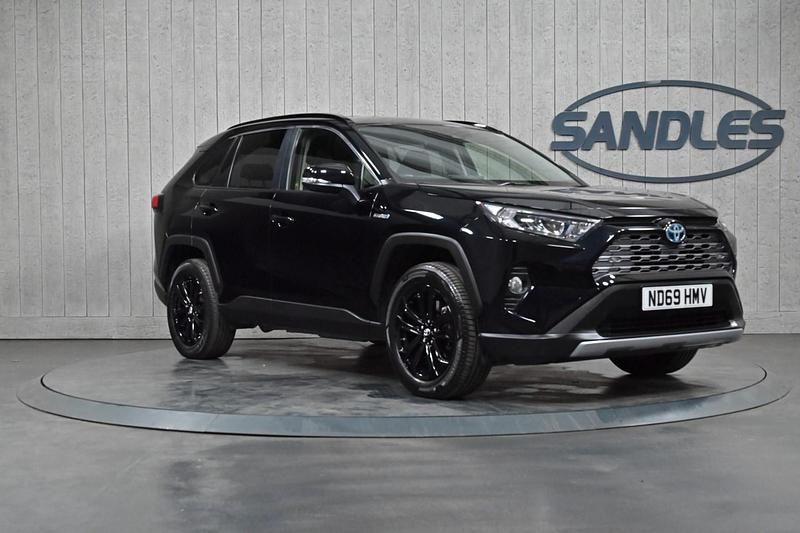 Black Used 2020 Toyota RAV4 Hybrid Design SUV | £23,499 (Good price) - Image 1/4
