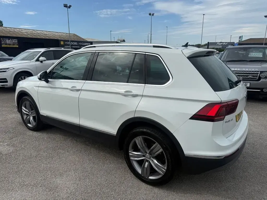 Used VW Tiguan SEL 150 HP (110 kW) 2018 White SUV