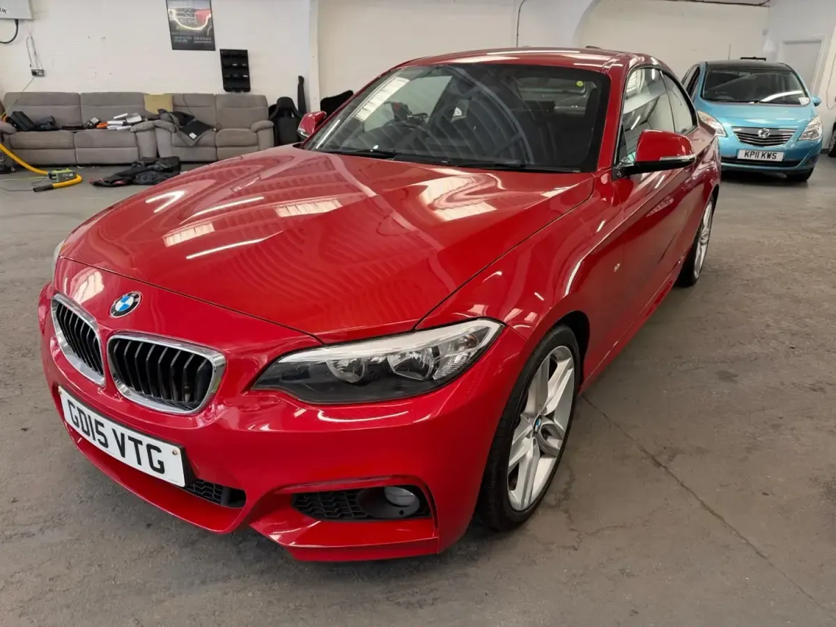Używany BMW 218 M Sport 2015 Czerwony Coupe