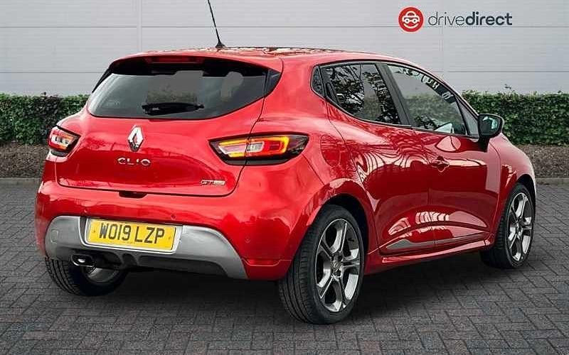 Used Renault Clio IV GT-Line 90 HP (66 kW) 2019 Red Hatchback