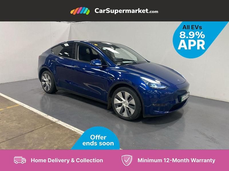 Blue Used 2022 Tesla Model Y Long Range AWD SUV | £22,497 (Fair price) - Image 1/3