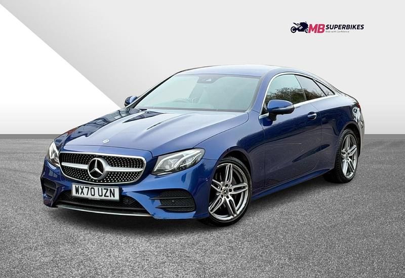 Used Mercedes E300 AMG Line Premium 2020 Blue Coupe