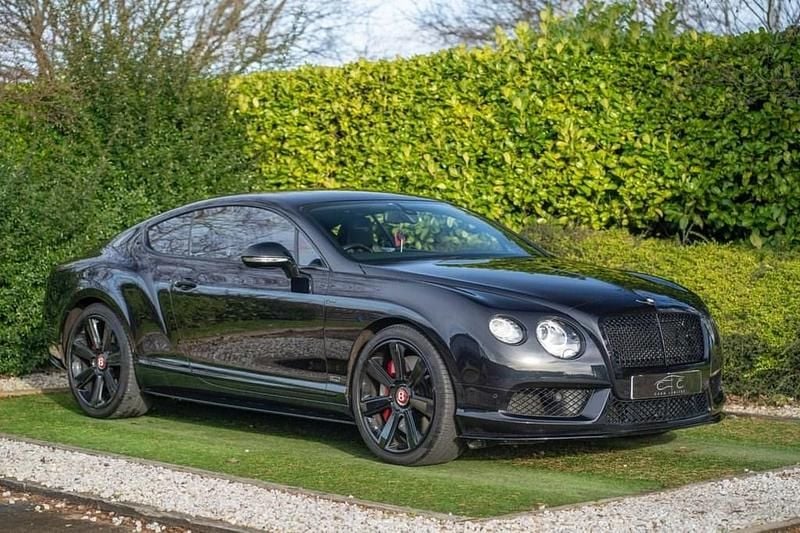 Used Bentley Continental 528 HP (388 kW) 2015 Black Coupe