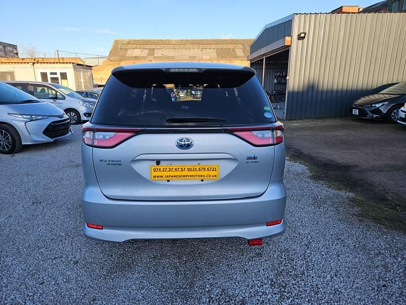 Used Toyota Estima Hybrid 2017 Silver MPV