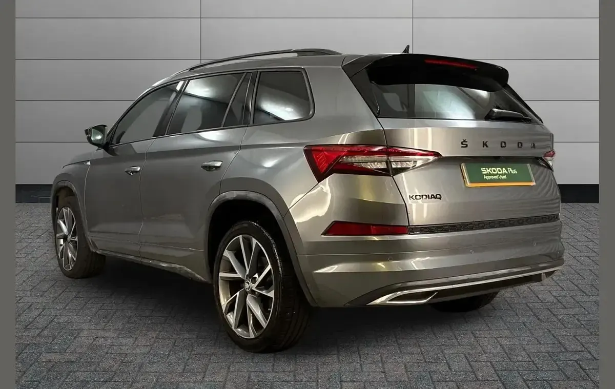 Used Skoda Kodiaq SportLine 150 HP (110 kW) 2024 Graphite grey metallic SUV