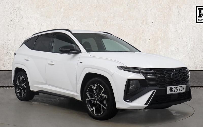 White Used 2025 Hyundai Tucson N Line SUV | £25,991 (Fair price) - Image 1/4