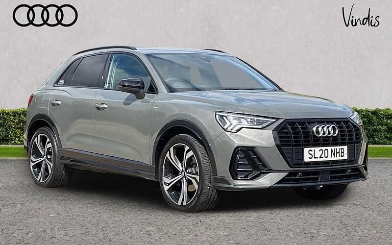 Grey Used 2020 Audi Q3 S-Line SUV | £26,288 (Expensive) - Image 1/4