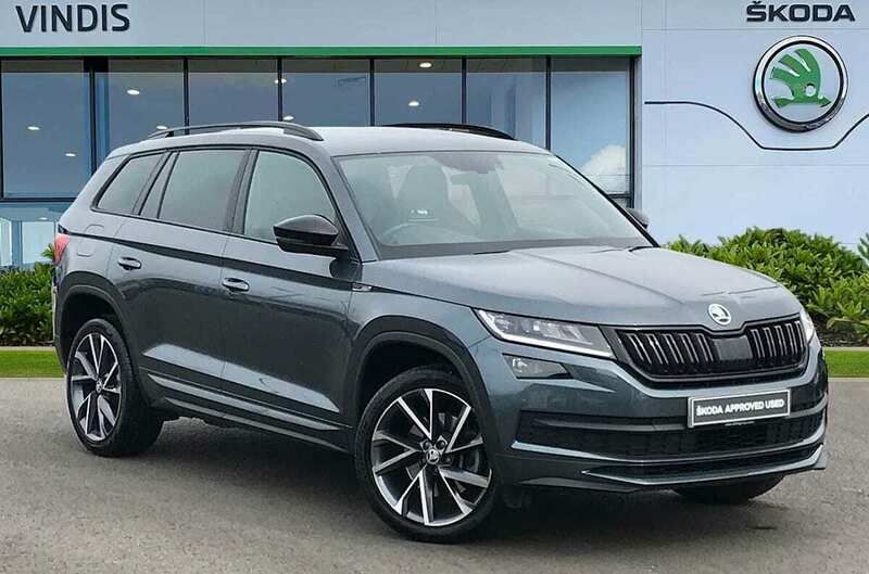 Used Skoda Kodiaq SportLine 190 HP (139 kW) 2021 Grey SUV