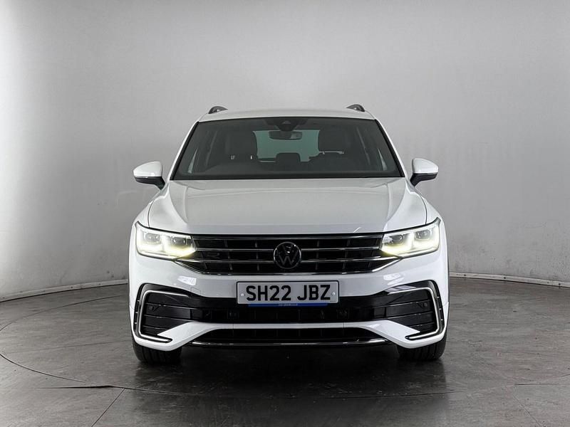 Used VW Tiguan R-line 150 HP (110 kW) 2022 White SUV