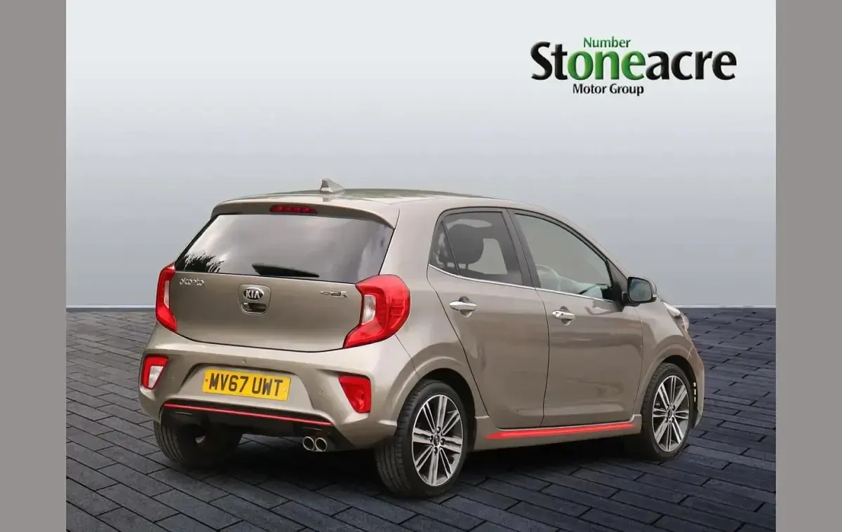 Used Kia Picanto GT-Line S 83 HP (61 kW) 2017 Silver Hatchback