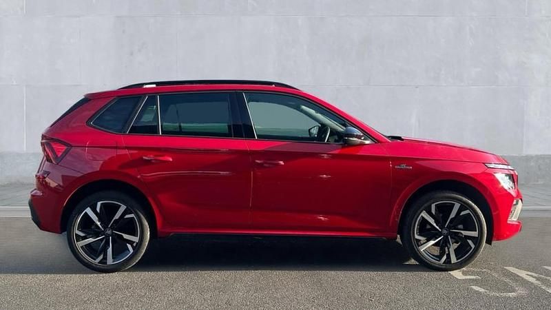 Used Skoda Kamiq Monte Carlo 150 HP (110 kW) 2025 Velvet red metallic SUV