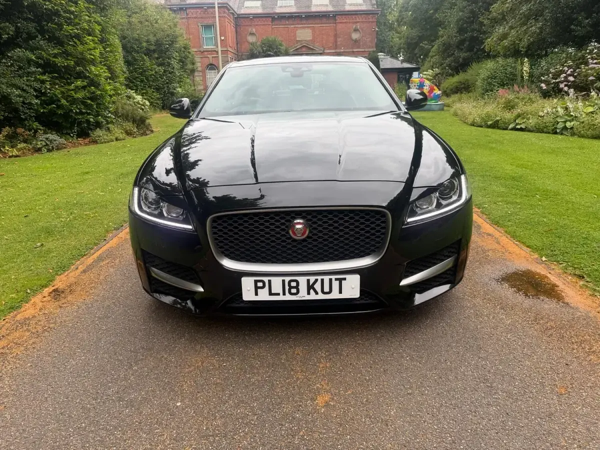 Used Jaguar XF R-Sport 2018 Black Sedan