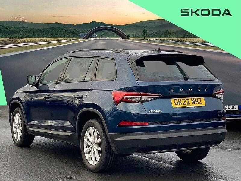 Used Skoda Kodiaq SE 150 HP (110 kW) 2022 Blue SUV