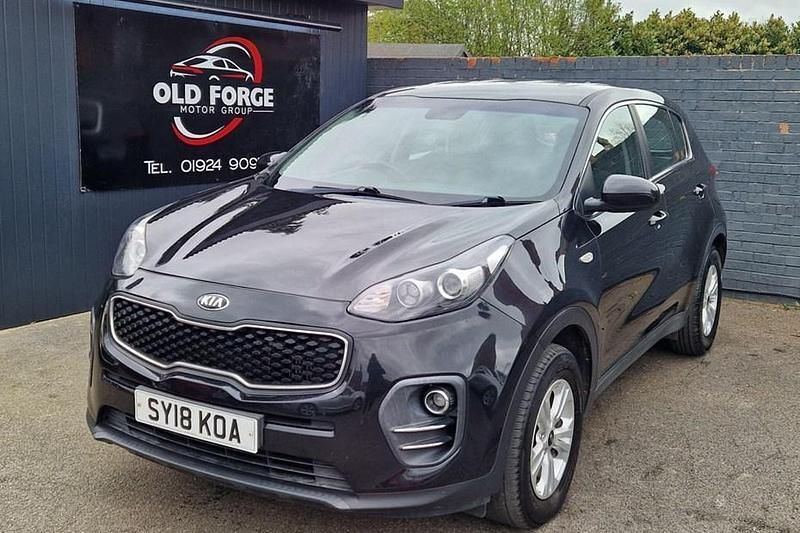 Used Kia Sportage 115 HP (84 kW) 2018 Black SUV