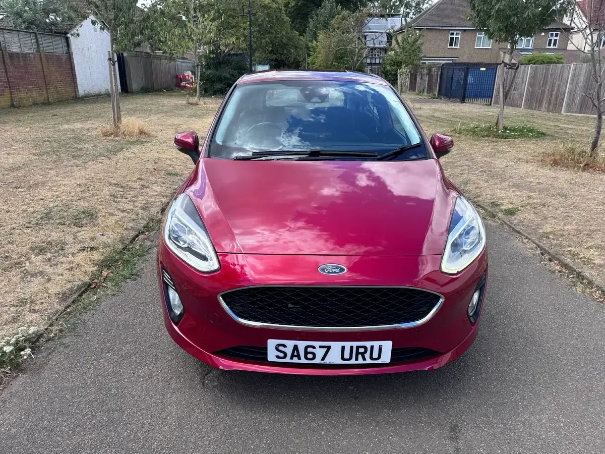 Used Ford Fiesta Zetec 2017 Red Hatchback