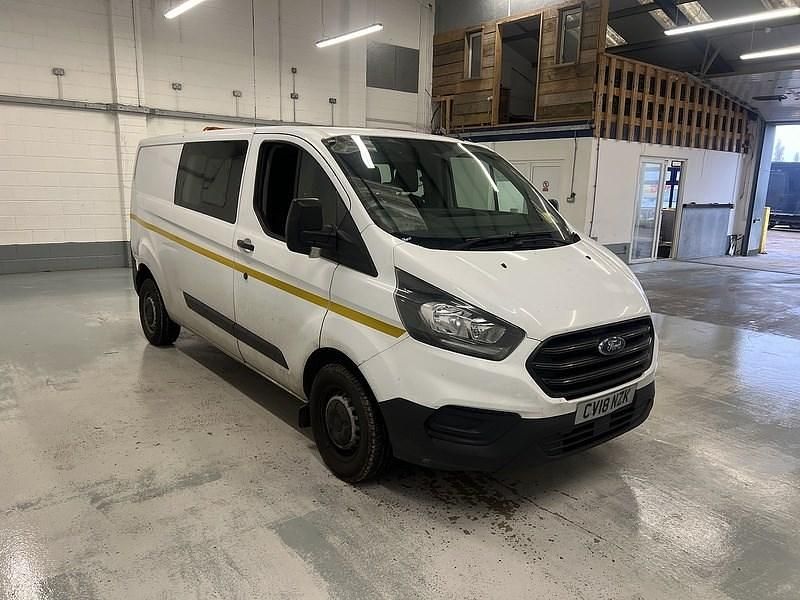 Used Ford Transit Custom 130 HP (95 kW) 2018 White Van