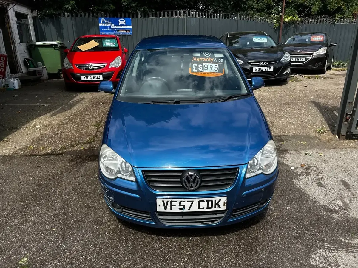 Used VW Polo Match 2008 Blue Hatchback