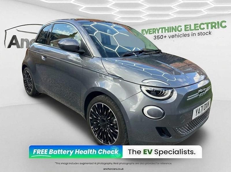 Used Fiat 500e La Prima 86 kW (118 HP) 2022 Grey Hatchback