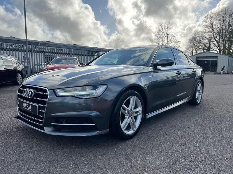 Used Audi A6 S-Line 190 HP (139 kW) 2017 Grey Sedan