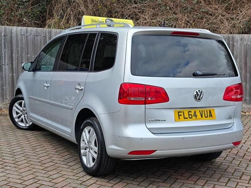 Used VW Touran SE 105 HP (77 kW) 2014 Silver MPV