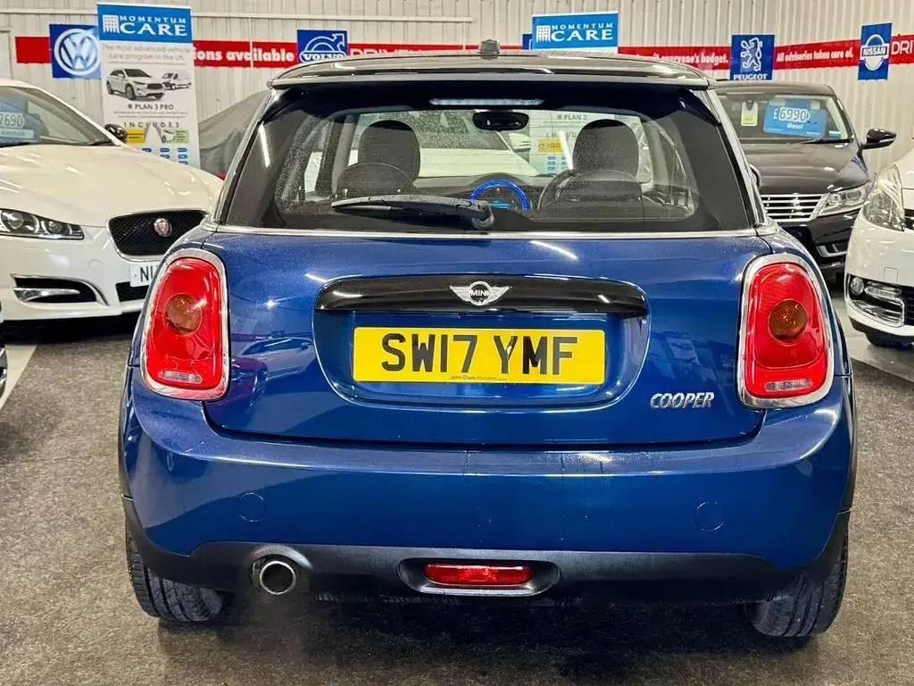 Used Mini Cooper Hatch 136 HP (100 kW) 2017 Blue Hatchback