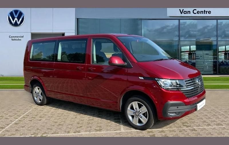 Used VW T7 SE 150 HP (110 kW) 2024 Red Van