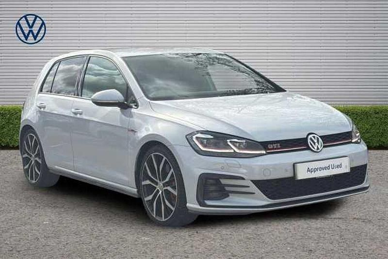 Used VW Golf VII GTI 245 HP (180 kW) 2019 Silver Hatchback
