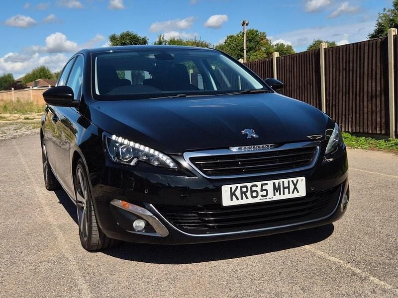 Black Used 2015 Peugeot 308 Allure Hatchback | £8,000 (Fair price) - Image 1/4