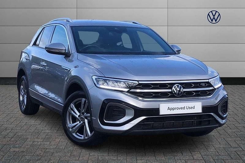 Silver Used 2022 VW T-Roc R-line SUV | £21,989 (Fair price) - Image 1/4