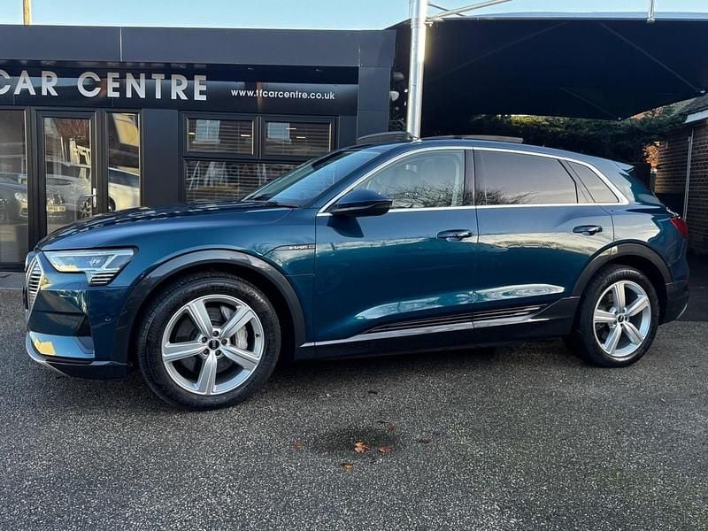 Used Audi e-tron 300 kW (408 HP) 2020 Blue SUV