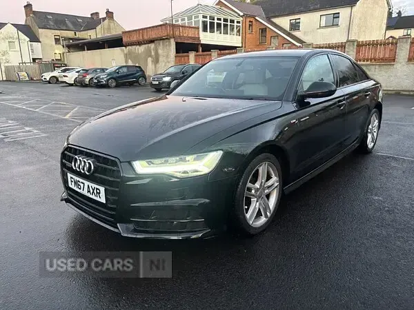 Used Audi A6 S-Line 187 HP (137 kW) 2018 Black Sedan